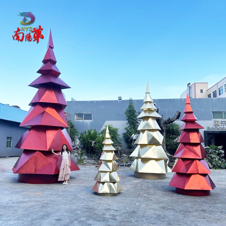 Outdoor Indoor Large Christmas Mirrored Acrylic Pines Tree best